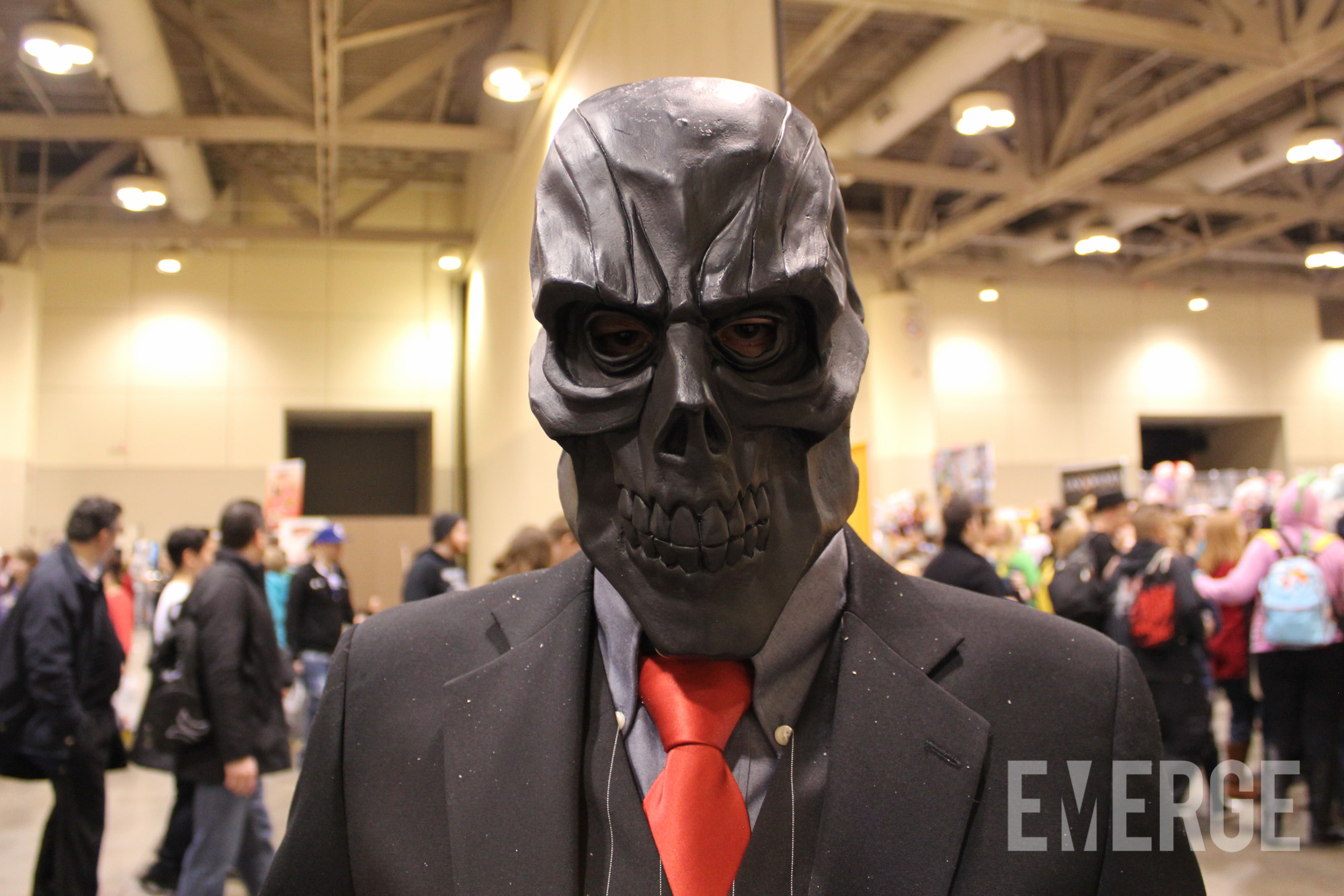 Black Mask. King of the criminal underworld. Despises Batman with a passion and surprisingly, very photogenic 
