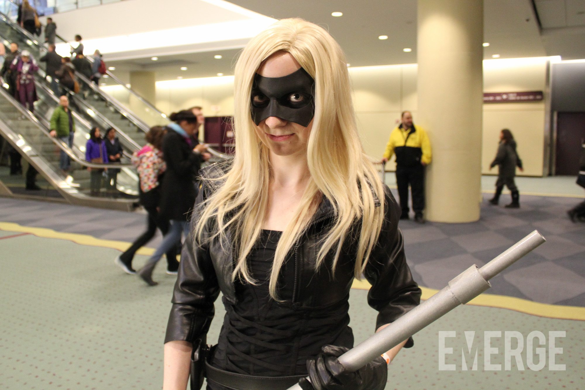A Black Canary enthusiast using the updated look from the hit CW show "Arrow"