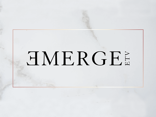 The logo for Emerge Entertainment Television.
