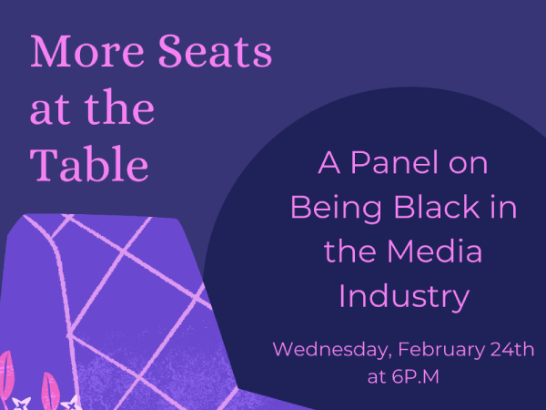 more seats at the table: a panel on being black in the media industry
